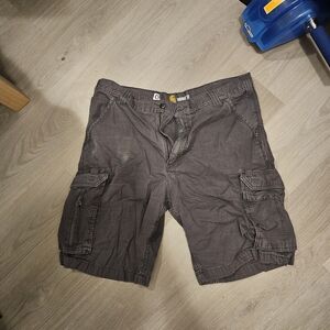 Carhartt Men's Charcoal Cargo Shorts